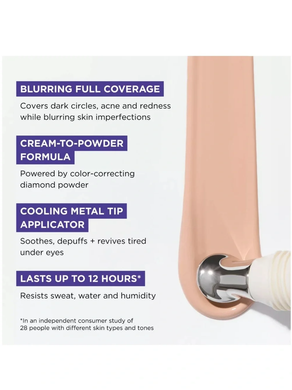 HALEYS Re-wind Blurring Full Coverage Concealer - Light Neutral